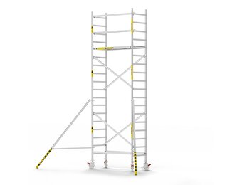 Panthera Basic 75x185 6,2m werkhoogte schoren carbon vloer