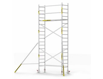 Panthera Basic 75x245 6,2m werkhoogte schoren carbon vloer