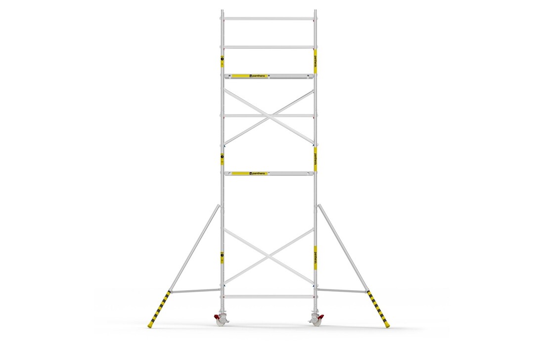 Panthera Basic 75x185 7,2m werkhoogte schoren carbon vloer