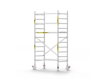 Panthera Basic 90x185 4,2m werkhoogte schoren carbon vloer