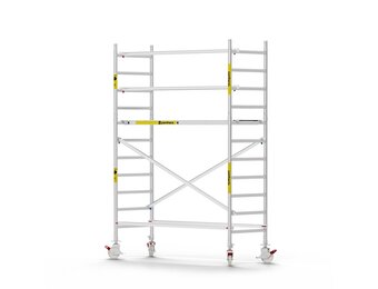 Panthera Basic 90x245 4,2m werkhoogte schoren carbon vloer