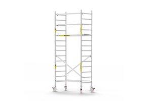 Panthera Basic 90x185 5,2m werkhoogte schoren carbon vloer