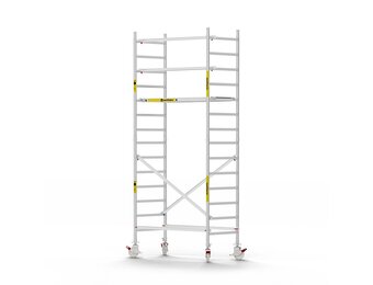 Panthera Basic 90x185 5,2m werkhoogte schoren carbon vloer