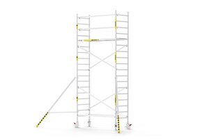 Panthera Basic 90x245 6,2m werkhoogte schoren carbon vloer