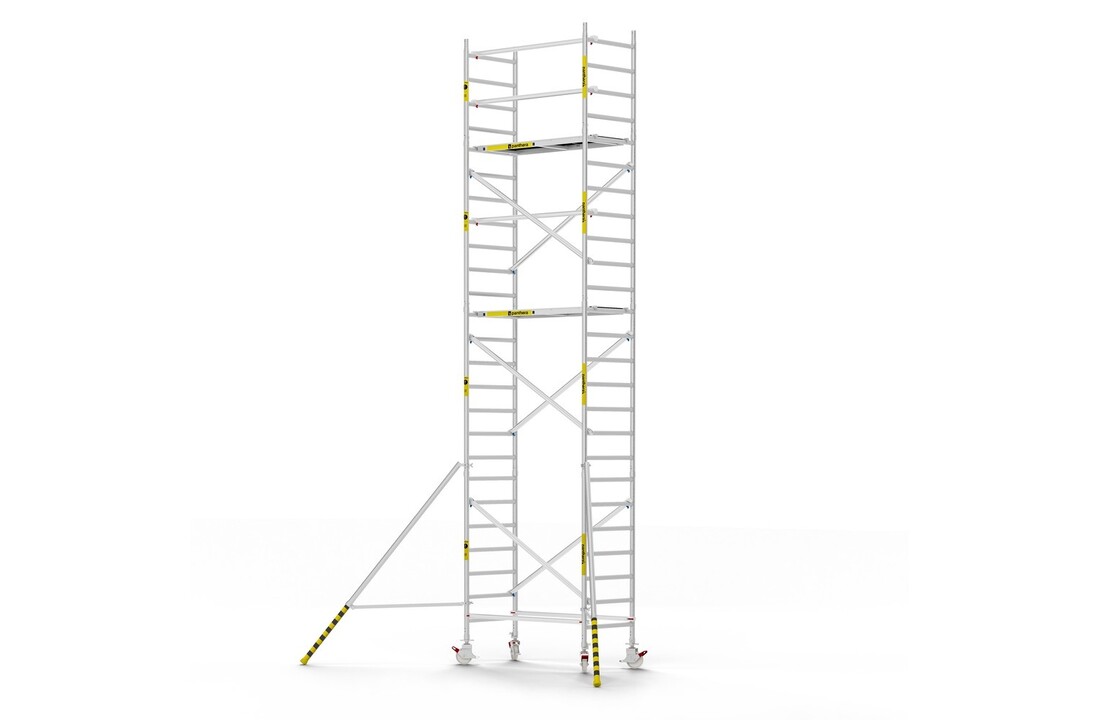 Panthera Basic 90x185 8,2m werkhoogte schoren carbon vloer