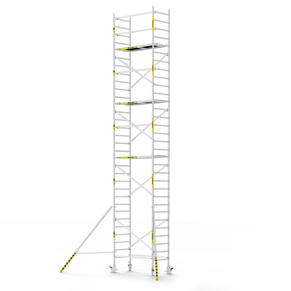 Panthera Basic 90x185 10,2m werkhoogte schoren carbon vloer