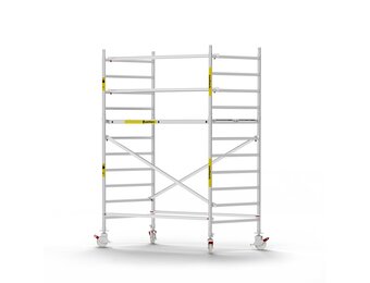 Panthera Basic 135x245 4,2m werkhoogte schoren carbon vloer