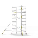 Panthera Basic 135x245 6,2m werkhoogte schoren carbon vloer