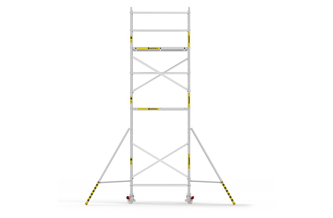 Panthera Basic 135x185 7,2m werkhoogte schoren carbon vloer