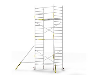 Panthera Basic 135x245 7,2m werkhoogte schoren carbon vloer