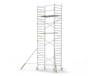 Panthera Basic 135x245 8,2m werkhoogte schoren carbon vloer