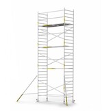 Panthera Basic 135x245 9,2m werkhoogte schoren carbon vloer