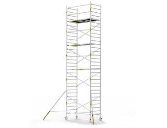 Panthera Basic 135x245 10,2m werkhoogte schoren carbon vloer