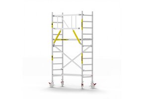 Panthera Basic 75x185 4,2m werkhoogte voorloopleuningen