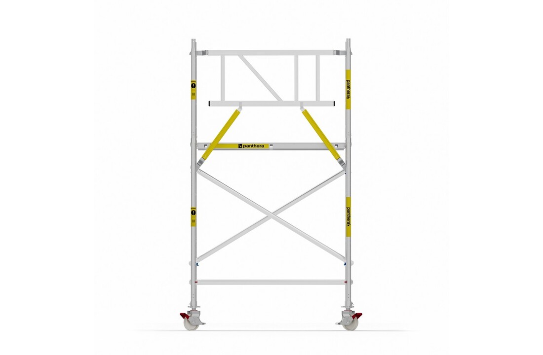Panthera Basic 75x185 4,2m werkhoogte voorloopleuningen
