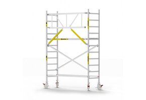 Panthera Basic 75x245 4,2m werkhoogte voorloopleuningen