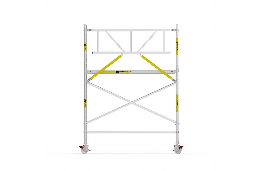 Panthera Basic 75x245 4,2m werkhoogte voorloopleuningen