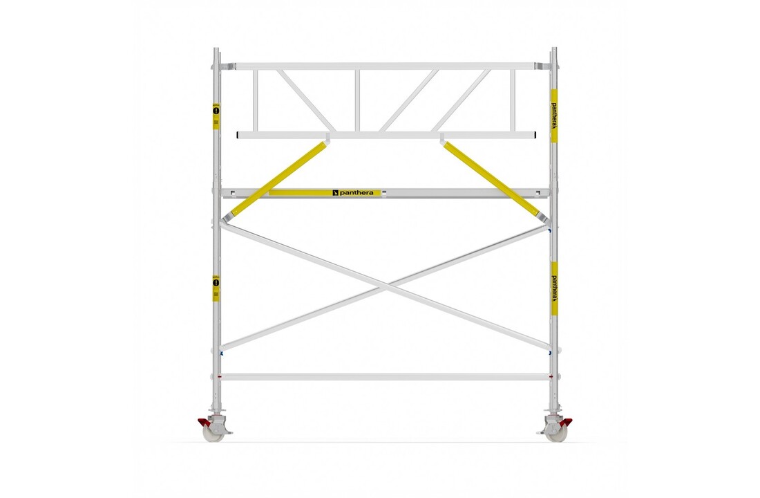 Panthera Basic 75x305 4,2m werkhoogte voorloopleuningen