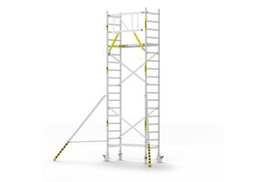 Panthera Basic 75x185 6,2m werkhoogte voorloopleuningen