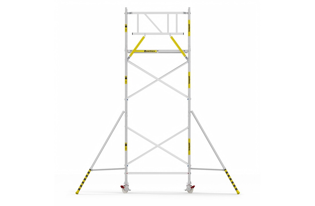Panthera Basic 75x185 6,2m werkhoogte voorloopleuningen