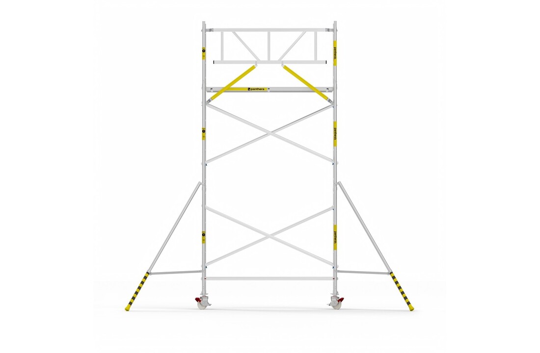 Panthera Basic 75x245 6,2m werkhoogte voorloopleuningen