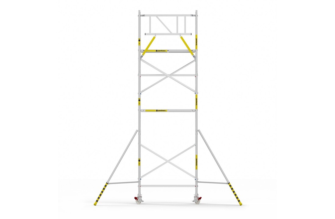 Panthera Basic 75x185 7,2m werkhoogte voorloopleuningen