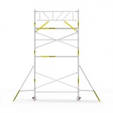 Panthera Basic 75x305 7,2m werkhoogte voorloopleuningen