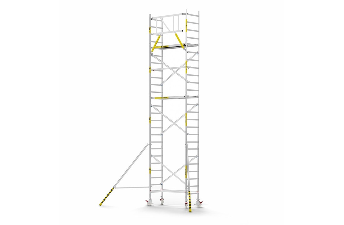 Panthera Basic 75x185 8,2m werkhoogte voorloopleuningen