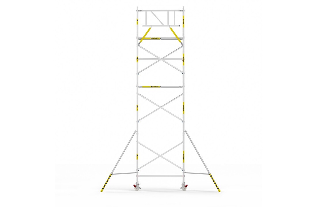Panthera Basic 75x185 8,2m werkhoogte voorloopleuningen