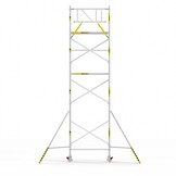 Panthera Basic 75x185 8,2m werkhoogte voorloopleuningen