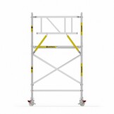 Panthera Basic 75x185 4,2m werkhoogte voorloopleuningen carbon vloer