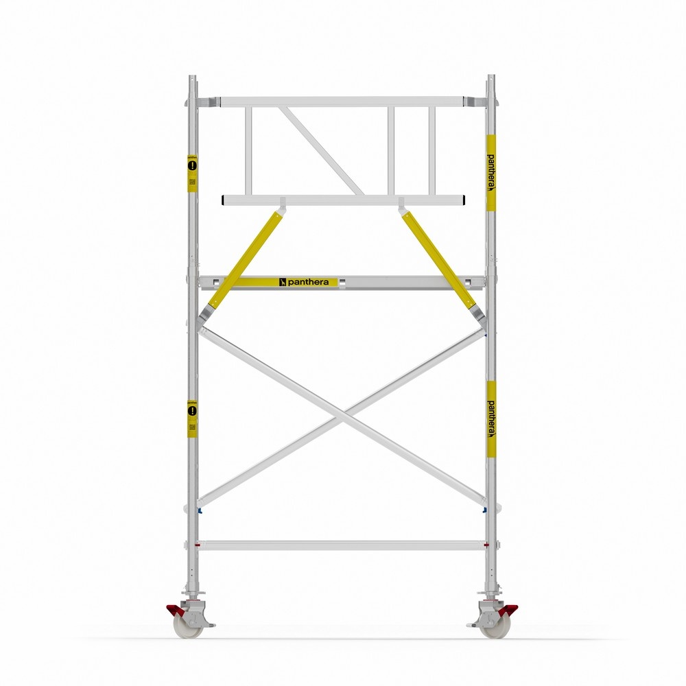 Panthera Basic 75x185 4,2m werkhoogte voorloopleuningen carbon vloer