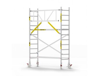 Panthera Basic 75x245 4,2m werkhoogte voorloopleuningen carbon vloer