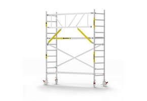 Panthera Basic 75x305 4,2m werkhoogte voorloopleuningen carbon vloer