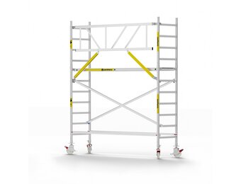 Panthera Basic 75x305 4,2m werkhoogte voorloopleuningen carbon vloer