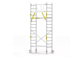 Panthera Basic 75x185 5,2m werkhoogte voorloopleuningen carbon vloer