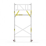 Panthera Basic 75x185 5,2m werkhoogte voorloopleuningen carbon vloer