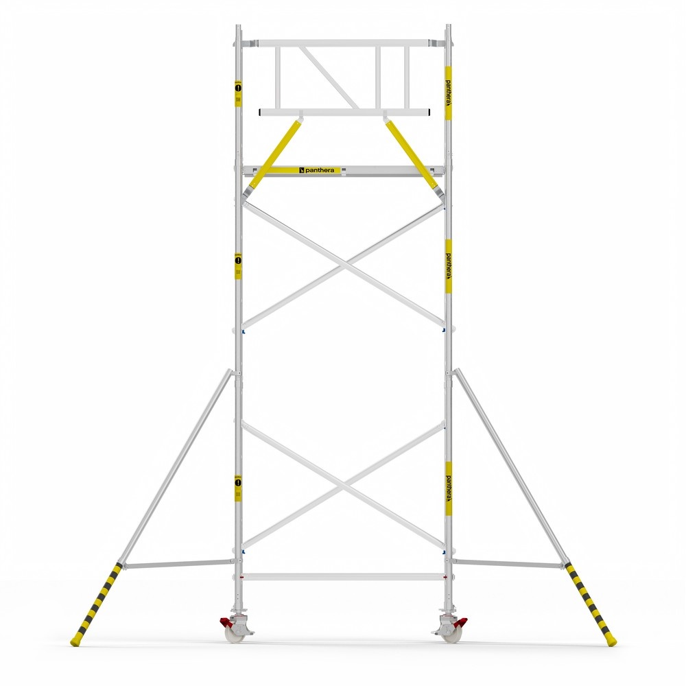 Panthera Basic 75x185 6,2m werkhoogte voorloopleuningen carbon vloer