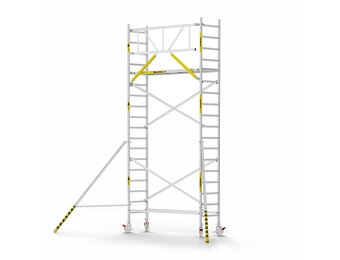 Panthera Basic 75x245 6,2m werkhoogte voorloopleuningen carbon vloer