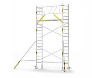 Panthera Basic 75x305 6,2m werkhoogte voorloopleuningen carbon vloer