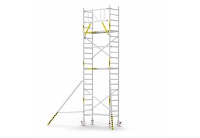 Panthera Basic 75x185 7,2m werkhoogte voorloopleuningen carbon vloer