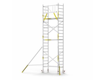 Panthera Basic 75x185 7,2m werkhoogte voorloopleuningen carbon vloer