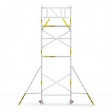 Panthera Basic 75x185 7,2m werkhoogte voorloopleuningen carbon vloer