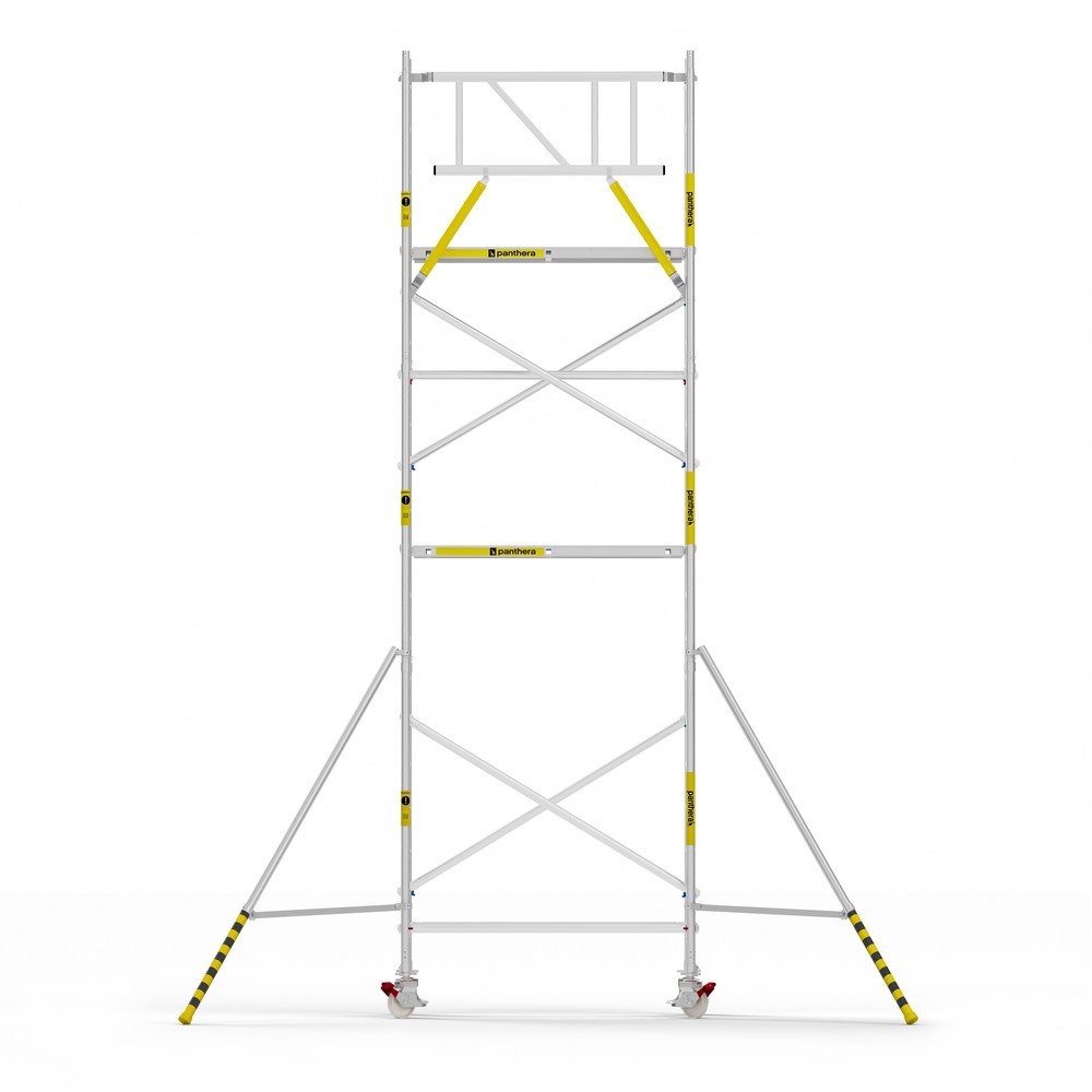 Panthera Basic 75x185 7,2m werkhoogte voorloopleuningen carbon vloer