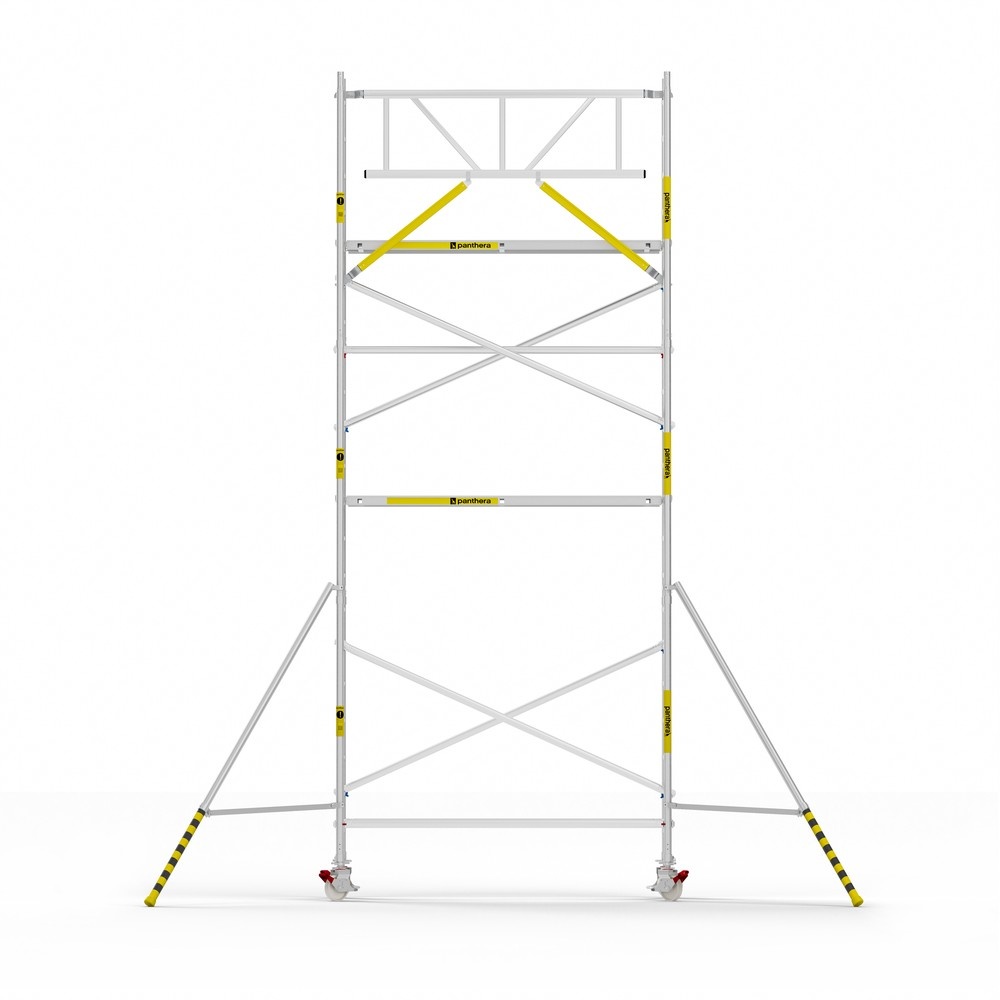 Panthera Basic 75x245 7,2m werkhoogte voorloopleuningen carbon vloer