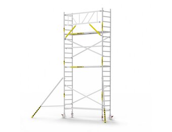 Panthera Basic 75x305 7,2m werkhoogte voorloopleuningen carbon vloer