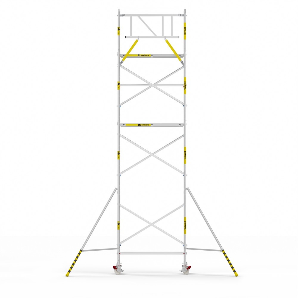 Panthera Basic 75x185 8,2m werkhoogte voorloopleuningen carbon vloer