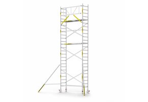 Panthera Basic 75x245 8,2m werkhoogte voorloopleuningen carbon vloer