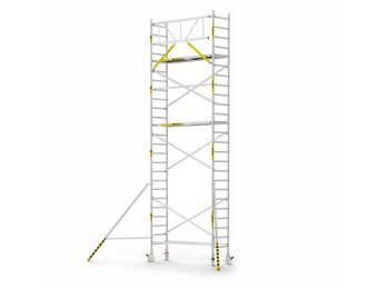 Panthera Basic 75x245 8,2m werkhoogte voorloopleuningen carbon vloer