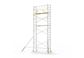 Panthera Basic 75x305 8,2m werkhoogte voorloopleuningen carbon vloer